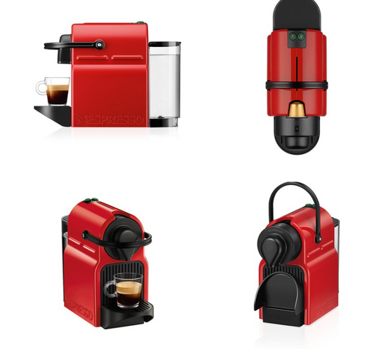 Cafetera Nespresso Inissia Roja