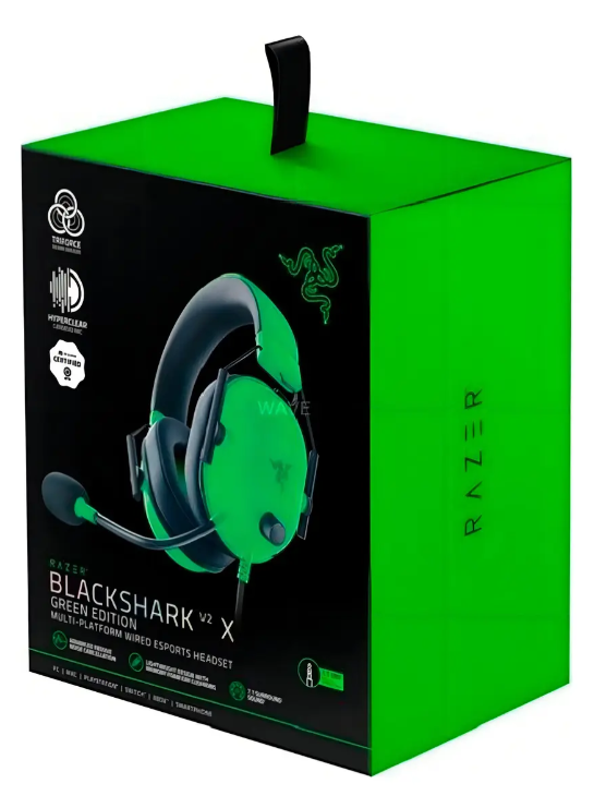 Audífonos Gamer Razer BlackShark V2 X 7.1 - Verde