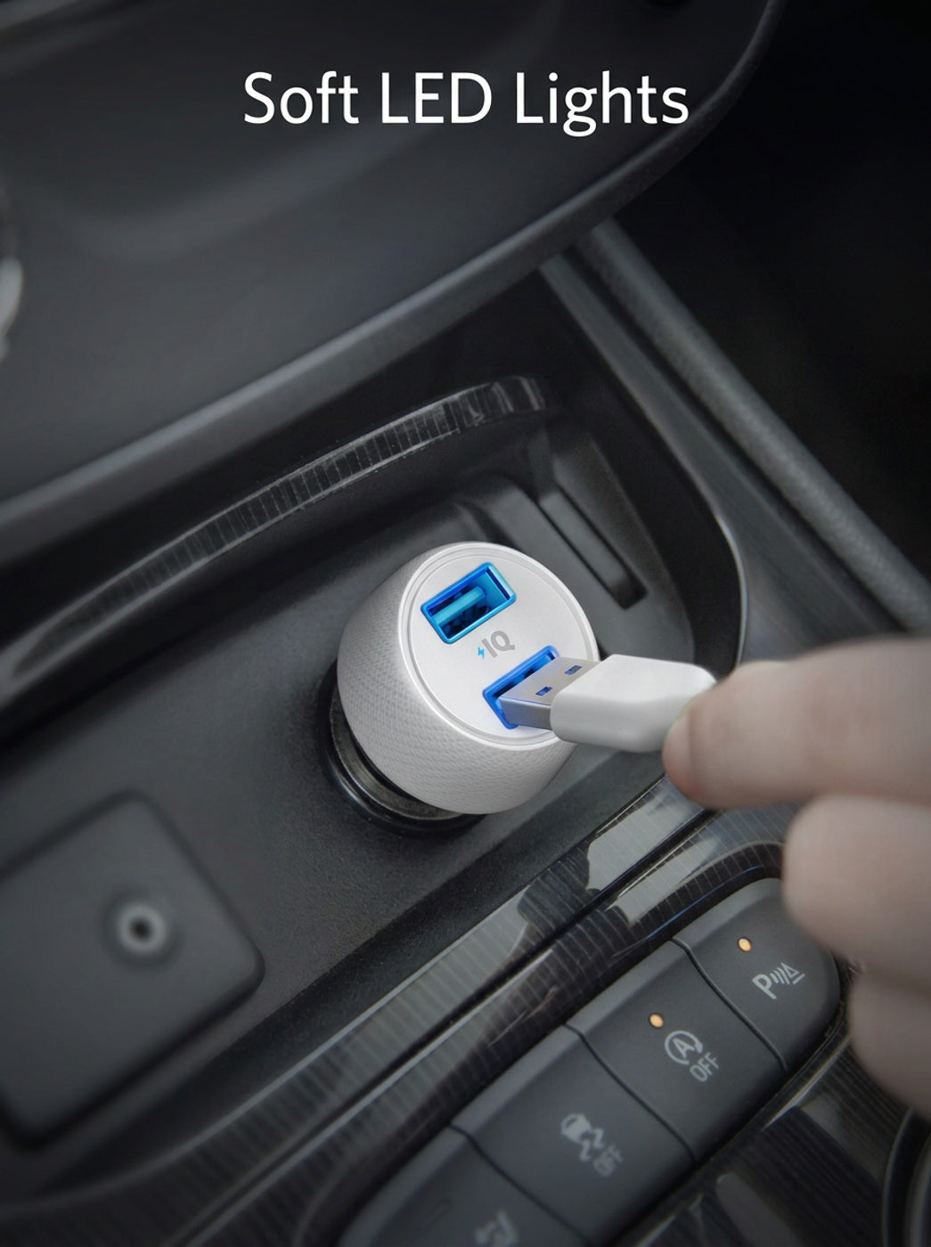 Cargador de Auto Anker PowerDrive 2 Elite 24W Dual USB