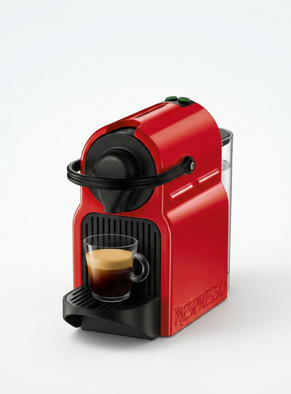 Cafetera Nespresso Inissia Roja