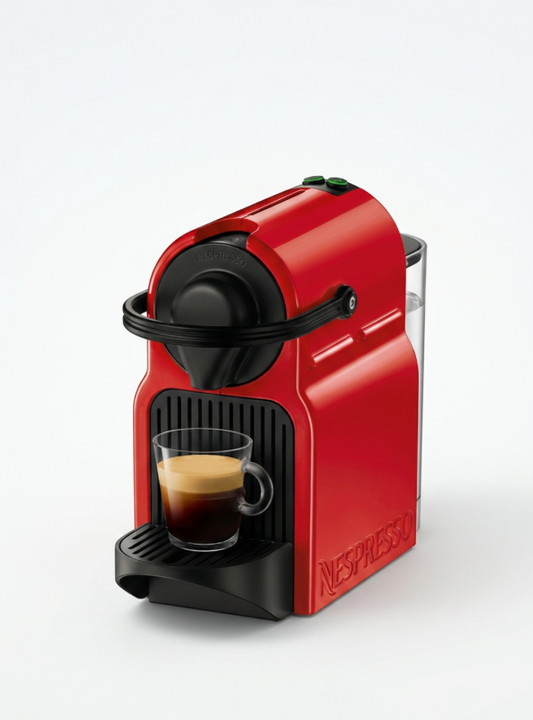 Cafetera Nespresso Inissia Roja
