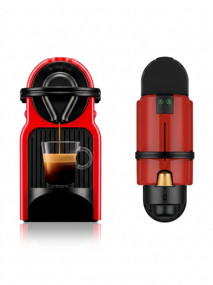 Cafetera Nespresso Inissia Roja