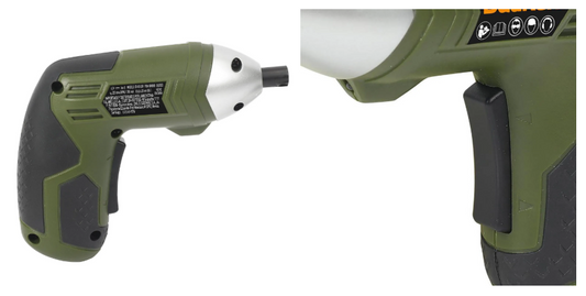 Atornillador Bauker Inalámbrico 4V con Torque 3.5 Nm y Carga USB
