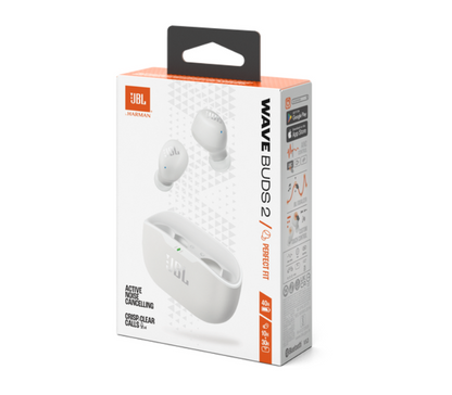 Audífonos Inalámbricos JBL Wave Buds 2 - Blanco