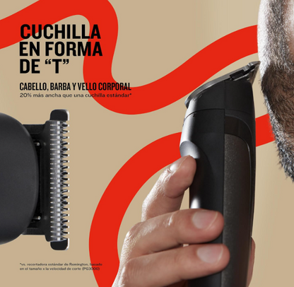 Trimmer Multifuncional Remington ONE 9 en 1 SFG2040, Resistente al Agua