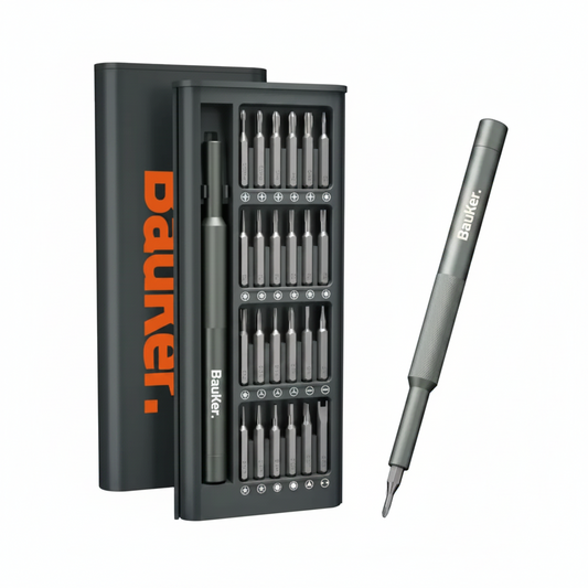 Set de Destornilladores de Precisión Bauker 25 en 1