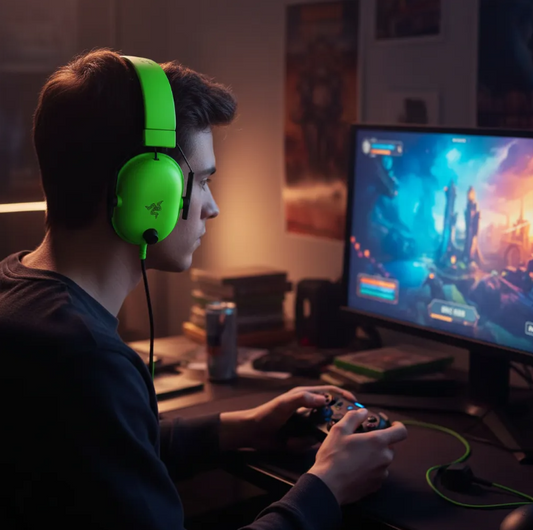 Audífonos Gamer Razer BlackShark V2 X 7.1 - Verde