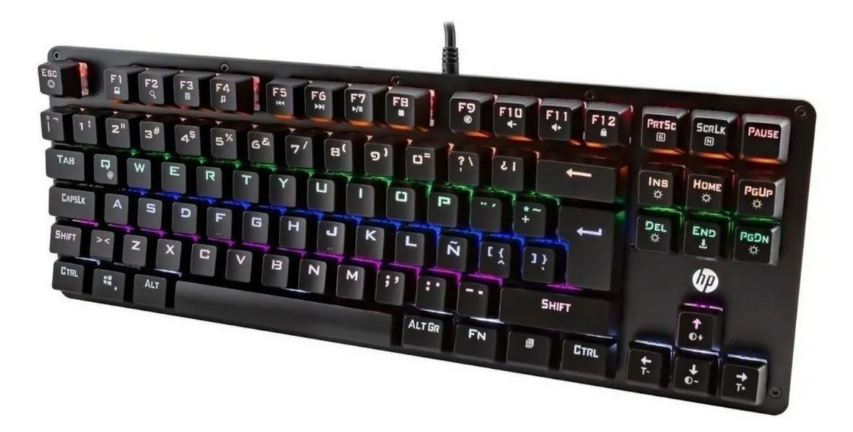 Teclado Gamer Mecánico HP GK200 RGB - Español Latino
