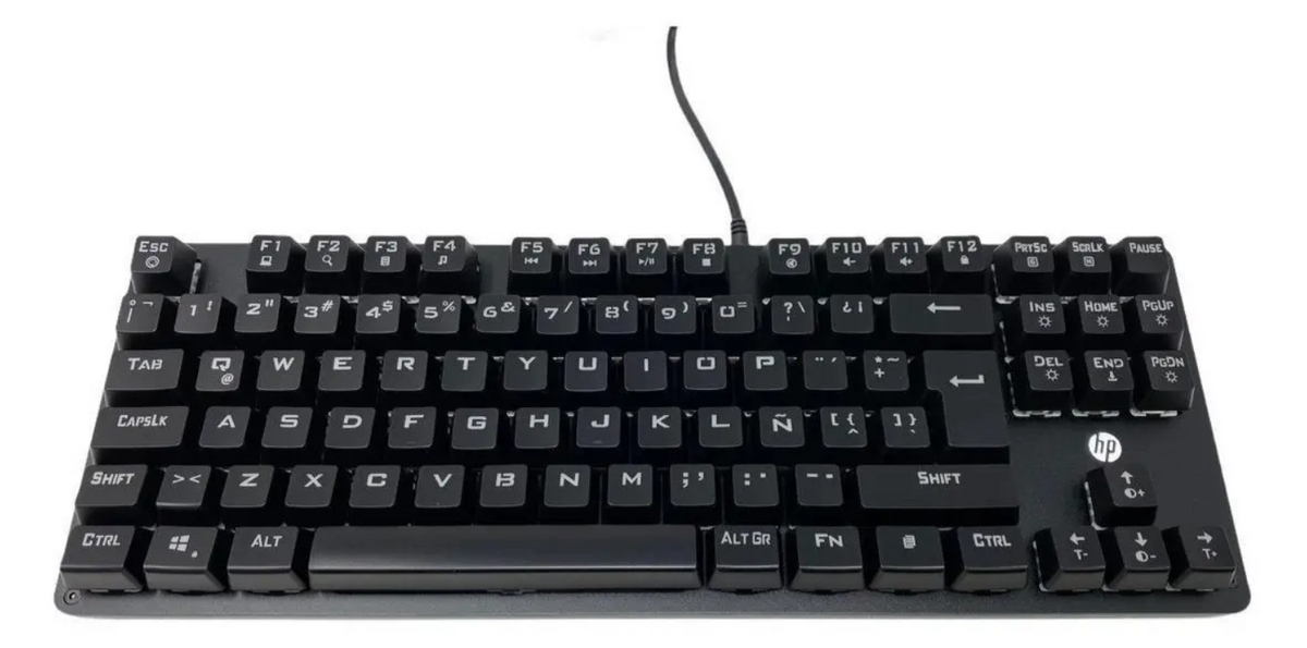 Teclado Gamer Mecánico HP GK200 RGB - Español Latino
