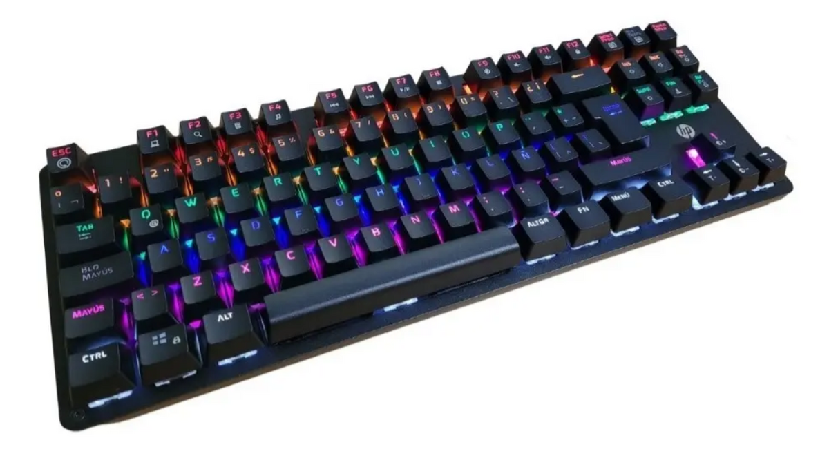 Teclado Gamer Mecánico HP GK200 RGB - Español Latino