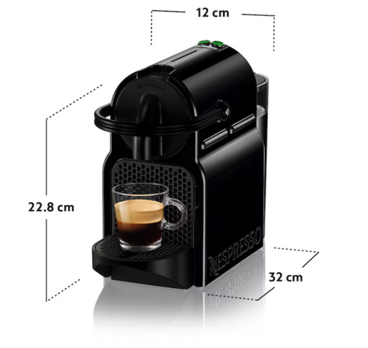 Cafetera Nespresso Inissia - Negro