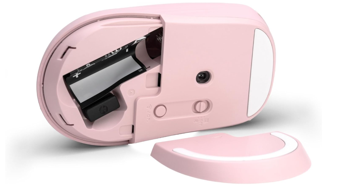 Mouse Inalámbrico HP 400 Quiet - Rosa