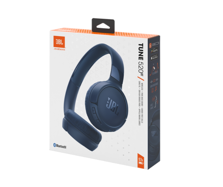 Audífonos Bluetooth JBL Tune 520BT - Azul