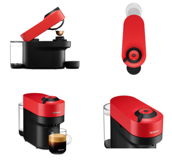 Cafetera Nespresso Vertuo Pop ENV90 - Rojo
