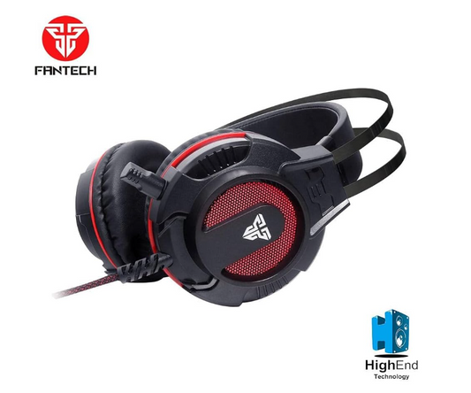 Audífonos Gamer Fantech Visage II HG17S RGB - Negro