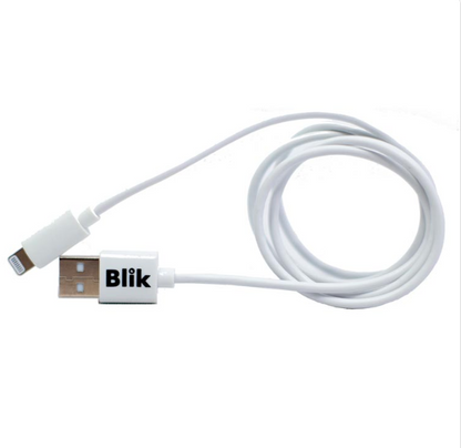 Cable BLIK USB-A a Lightning para iPhone - Blanco