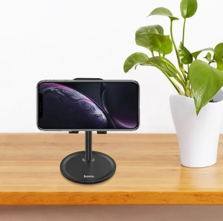 Soporte de Escritorio Hoco PH15 para Celular y Tablet - Negro