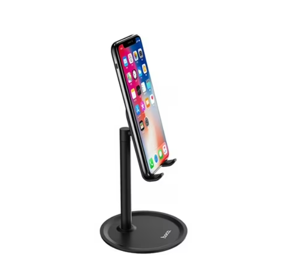 Soporte de Escritorio Hoco PH15 para Celular y Tablet - Negro