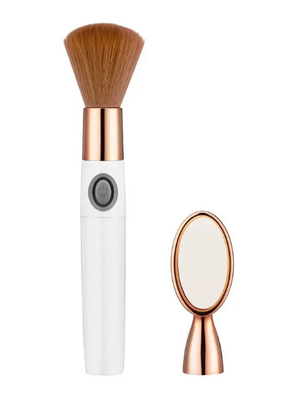 Set de Brochas de Maquillaje Conair True Glow con Vibración - Blanco