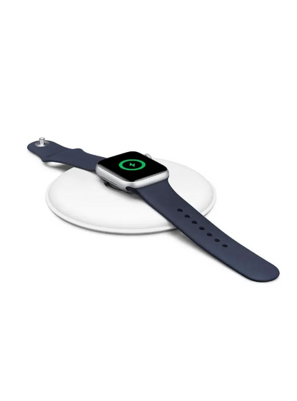 Cargador Magnético USB-A Compatible con Apple Watch - Blanco