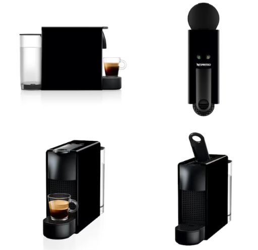 Cafetera Nespresso Essenza Mini Negra