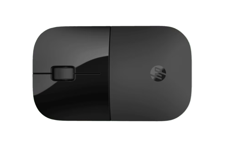 Mouse Inalámbrico Dual HP Z3700 Negro - Conexión Bluetooth y USB 2.4 GHz