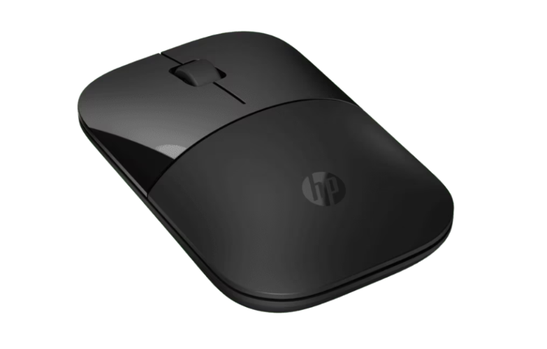 Mouse Inalámbrico Dual HP Z3700 Negro - Conexión Bluetooth y USB 2.4 GHz