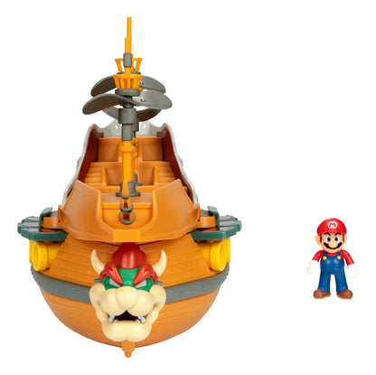 Set Figura Nintendo Super Mario Bros – Aeronave Deluxe Bowser