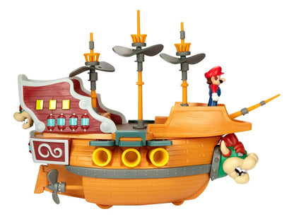 Set Figura Nintendo Super Mario Bros – Aeronave Deluxe Bowser