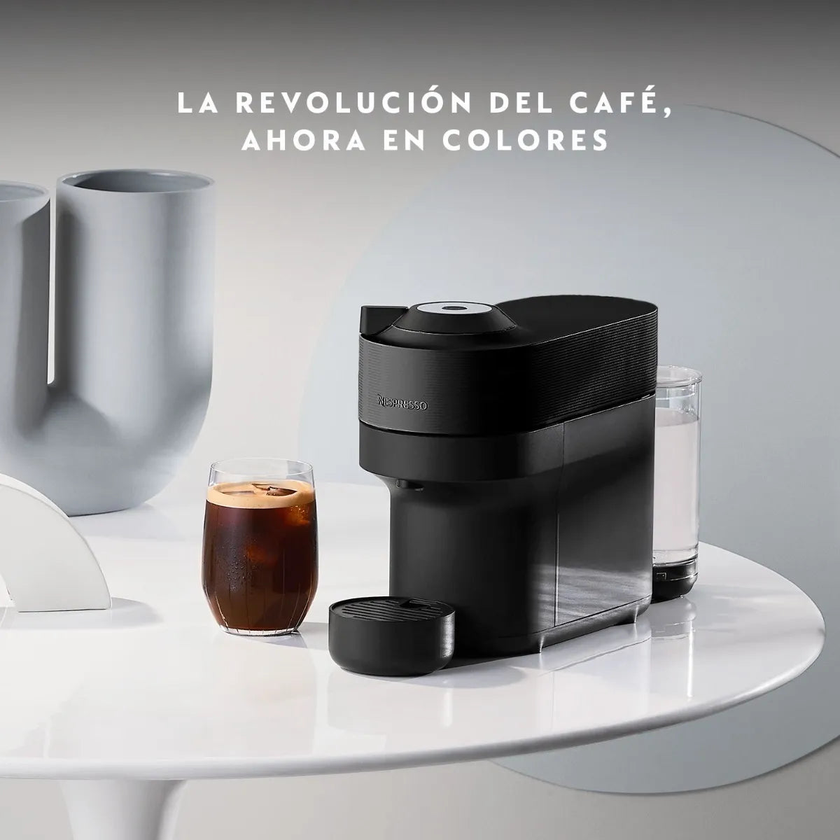 Cafetera Nespresso Vertuo Pop Automática – Cápsulas – Negro