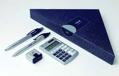 Set de Papelería Milan Edition Box - Calculadora, Bolígrafo Touch y Portaminas