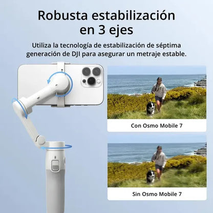 Estabilizador DJI Osmo Mobile 7 para Smartphone - Gris