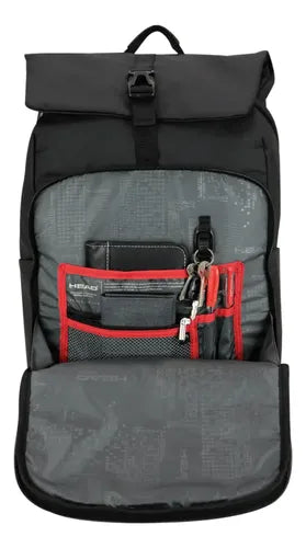 Mochila para Notebook Head Dunkel Antirrobo - Negro