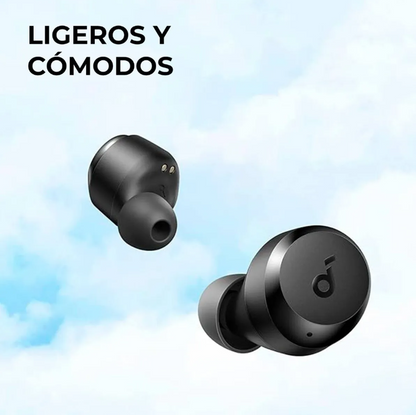 Audífonos Inalámbricos Soundcore Anker A25i 28hrs Ipx5 Color Negro