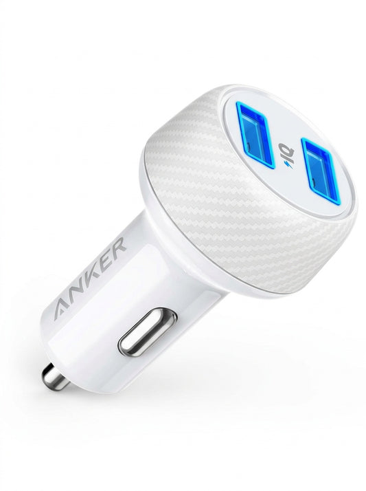 Cargador de Auto Anker PowerDrive 2 Elite 24W Dual USB