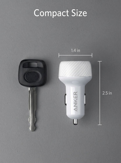 Cargador de Auto Anker PowerDrive 2 Elite 24W Dual USB