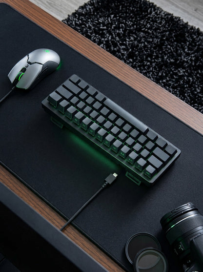 Teclado Gamer Razer Huntsman Mini 60% Óptico Clicky - Español (Con Ñ) Negro
