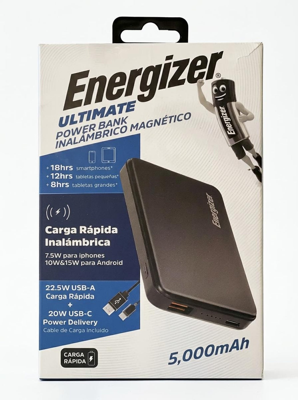 Power Bank Magnético Energizer MagSafe 5.000 mAh