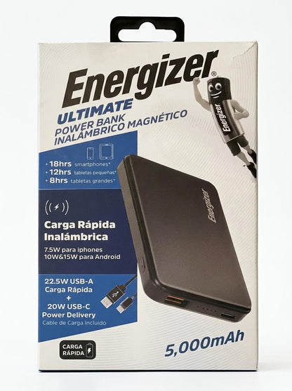 Power Bank Magnético Energizer MagSafe 5.000 mAh